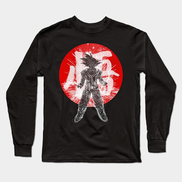 red dragon Long Sleeve T-Shirt by kharmazero